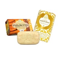 LUXURY COMBO 1  [ 60th ANNIVERSARY GOLD SOAP 250G + SCRUB 250G ]
